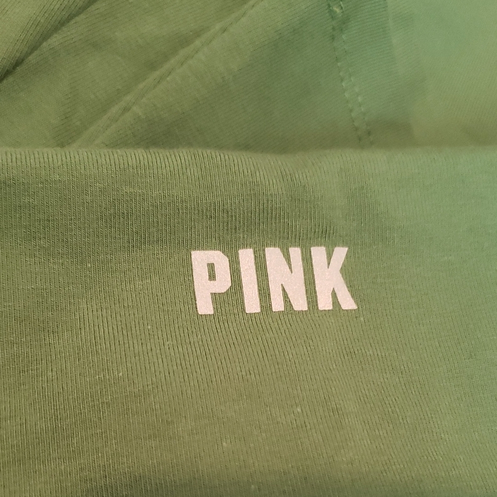 PINK Victoria's Secret Women's GREEN BootCut Yoga Pants